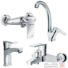 تصویر ست شیرآلات شودر مدل اطلس Shouder Set Faucet Atlas Model