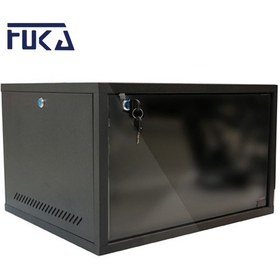 تصویر رک دیواری فوکا Fuka F09U60C Rack 9 Unit 60 Depth 