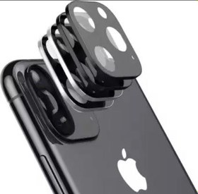 تصویر تبدیل لنز فلزی و محافظ دوربین موبایل اپل iPhone X / XS / XS Max Second Change to iPhone 11 Pro/ProMax 