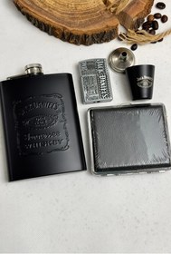 تصویر هیپفلاسک استیل جکدنیلز 