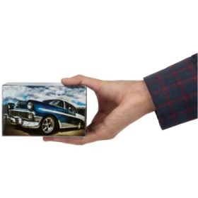 تصویر دستمال کاغذی 50 برگ گلریز مدل ماشين بسته 3 عددی 