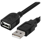 تصویر کابل افزایش طول 3 متری USB دی نت D-Net PVC USB Extender am/af 3m Cable