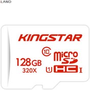 تصویر کارت حافظه microSD کینگ استار مدل U1 CL10 کلاس 10 استاندارد UHS سرعت 85MBps ظرفیت 128 گیگابایت 