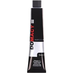 تصویر رنگ مو سری خاکستری حاوی روغن های گیاهی 120میل دوماسی 6.12 Domacy Hair Color Gray 120ml