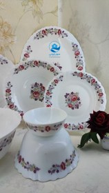 تصویر کاسه فسنجون گرد کد 230 پارس اوپال Round Fasanjun bowl, Code 230, Pars Opal