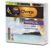 تصویر کاندوم CLIMAX مدل Tropical بسته 3 عددی ا CLIMAX Condom Tropical model, pack of 3 CLIMAX Condom Tropical model, pack of 3