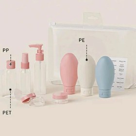 تصویر پک مسافرتی 9 تکه ( 9 in 1 travel bottle set WESUNCO