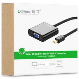 تصویر مبدل Mini DisplayPort به VGA یوگرین مدل 10459 