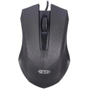 تصویر ماوس باسیم +DETEX مدل MD-903 – مشکی 