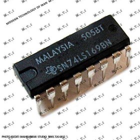 تصویر آی سی تی تی ال SN74LS169BN / TEXAS MALAYSIA 