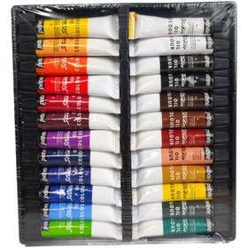 تصویر رنگ روغن پ ب او 24 رنگ 