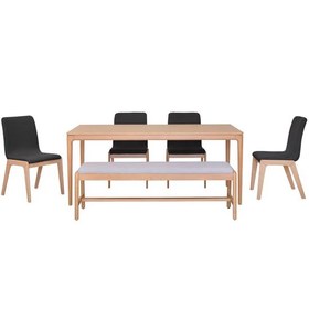 تصویر نیمکت چوبی سونیا 