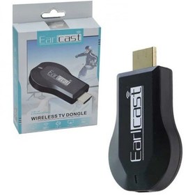 تصویر دانگل اچ دی ام آی تلویزیون ارلدام Earldom ET-W1+ Wireless TV Dongle EarlCast 