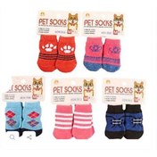 تصویر جوراب سگ و گربه سایز XL 