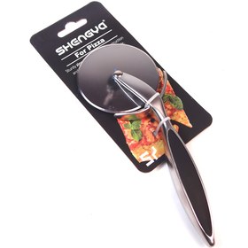 تصویر پیتزا بر استیل شنگیا 