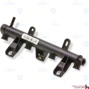 تصویر مجموعه ریل سوخت گاز و براکت EMS SSAT- CNG پژو 405 ، پژو پارس ، سمند ایساکو - گارانتی پلاس - 2300205199 