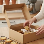 تصویر جعبه‌ کیبوردی طلق‌ دار، بسته ۱۰عددی - کد۳۳ در ۴ سایز موجود است. سایز دلخواه هم‌تولید میکنیم