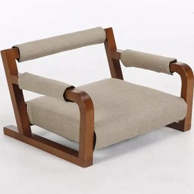 تصویر صندلی ژاپنی چوبی ونوم 