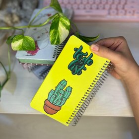 تصویر دفترچه روزانه - ساده نارنجی To do list note book