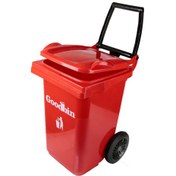 تصویر مخزن زباله ۶۰ لیتری گودبین چرخ دار 