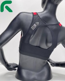 تصویر نیم تنه کاپ متحرک ADIDAS - قرمز / S 