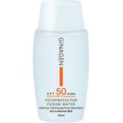 تصویر کرم ضد آفتاب بی رنگ SPF50 پوست معمولی تا خشک ژیناژن(Ginagen) 
