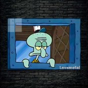 تصویر پوستر متال اختاپوس انیمیشن باب اسفنجی کد A500 