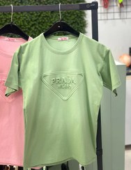 تصویر تیشرت طرح برجسته PRADA 