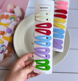 تصویر گیره مو شمعی فانتزی تق تقی 