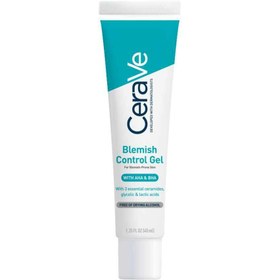 تصویر ژل کرم ضد لک سراوی CeraVe حجم 40 میل | کوچک کننده منافذ، مناسب پوست مستعد آکنه، حاوی AHA/BHA 