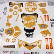 تصویر پد ( برچسب ) ارم ژله ای کامل موتور بنلی 300 دوسیلندر قدیم ( 