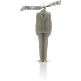 تصویر شمع قالبی گیفت داماد 