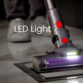 تصویر جارو شارژی جیپاس مدل GVC19030 با باتری لیتیومی و زمان کار ۴۰ دقیقه 