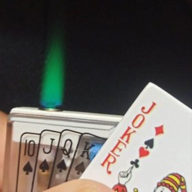 تصویر فندک قابل شارژ پاسورقابل با گاز مینیمال 