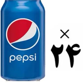 تصویر نوشابه اورجینال پپسی 24 عددی Pepsi 