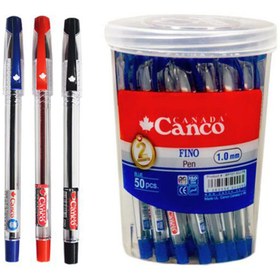 تصویر خودکار کنکو رنگی Canco Fino 1mm بسته ۵۰ عددی ا Canco Fino 1mm Pen Canco Fino 1mm Pen