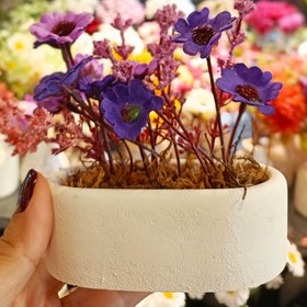 تصویر گلدان مستطیلی سرامیکی 