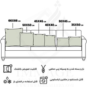 تصویر کوسن ستاره های هالیوود کد AC 306 