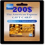 تصویر گیفت کارت 200 دلاری آمریکن اکسپرس | تحویل 48 ساعته 