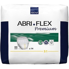 تصویر پوشک بزرگسال شورتی (ابری فلکس) Abri- Flex کوچک Abena مدل S1 Abri- Flex Adult Diaper S1