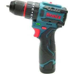 تصویر دریل شارژی کامپکت براشلس 8661 رونیکس (16 ولت) Brushless compact cordless drill 8661 ronix