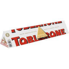 تصویر شکلات تابلرون شکلات سفید و عسل 100 گرم toblerone 