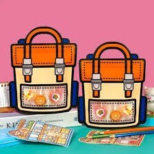 تصویر کیپ زیپ طرح کیف - بزرگ 