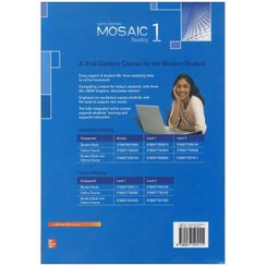 تصویر کتاب Mosaic 1 Reading 6th اثر جمعی از نویسندگان انتشارات McGraw Hill 