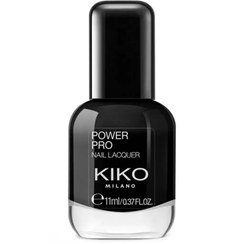 تصویر لاک ناخن مدل New Power Pro رنگ مشکی شماره 30 کیکو KIKO 