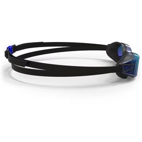 تصویر عینک شنا نابایجی سرعتی - دکتلون Nabaiji Swimming Goggles - Standard Size - Black/Blue - Mirrored Lenses - Bfast 