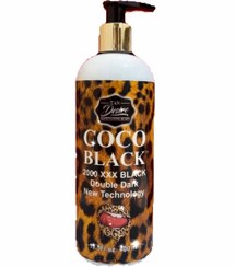 تصویر لوسیون سولاریوم تن از دیزایر مدل COCO BLACK حجم 400 میل 