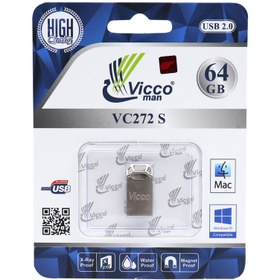 تصویر فلش 64 گیگ ویکومن ViccoMan VC272 S ViccoMan VC272 S 64GB USB 2.0 Flash Drive