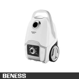 تصویر جاروبرقی بنس مدل 6PRO سفید نقره ای ا beness vacuum cleaner model 6PRO beness vacuum cleaner model 6PRO