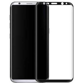 تصویر محافظ صفحه نمایش شیشه ای تمپرد مدل Full Cover مناسب برای گوشی موبایل سامسونگ Galaxy S8 Plus 